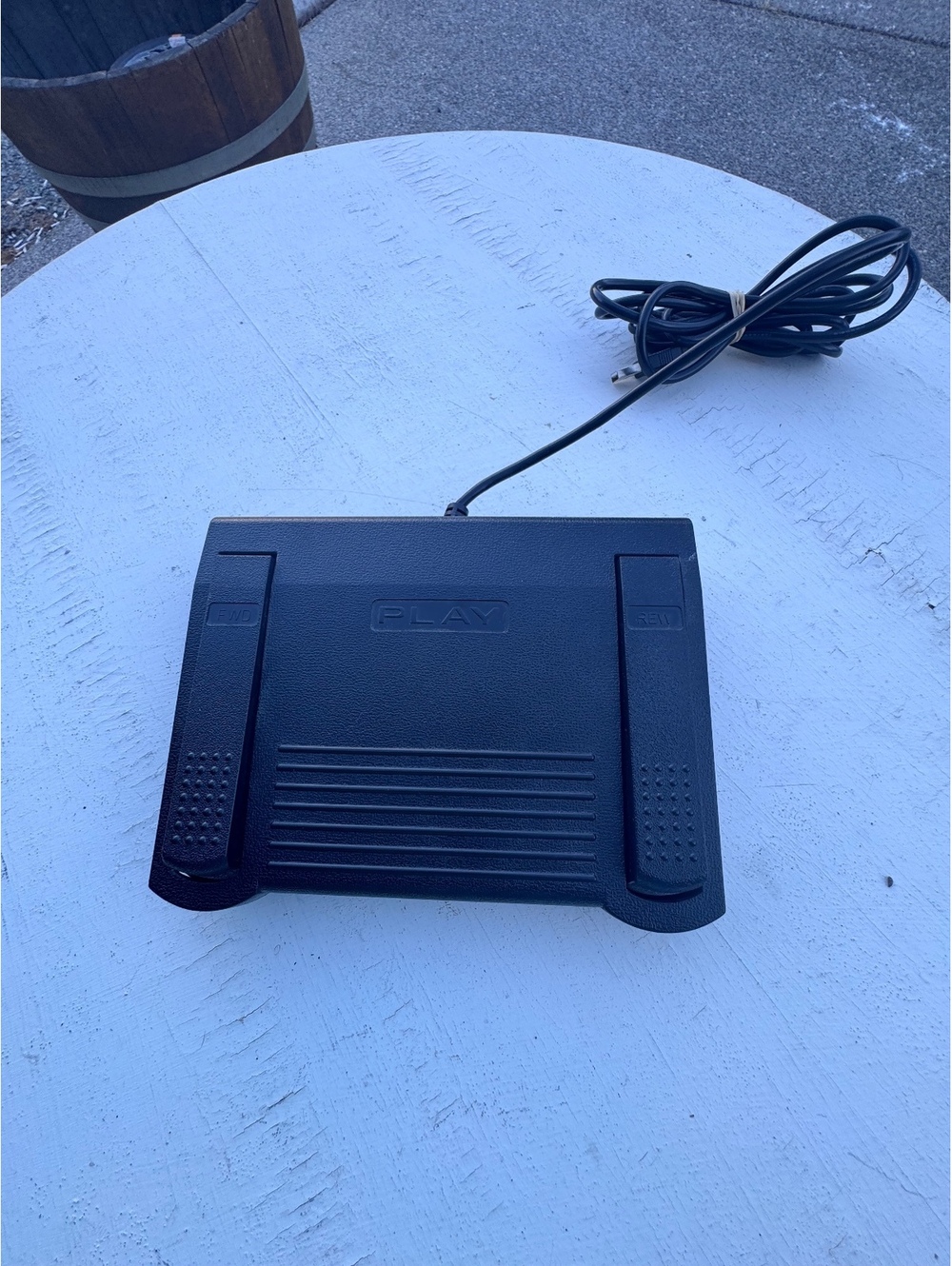 Infinity IN-USB-1 USB Transcription Foot Pedal Control FWD Play REW Untested